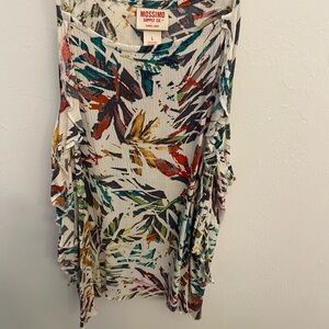 Mossimo Tropical Print Sleeveless Top